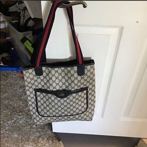 Vintage Gucci Supreme shopper tote